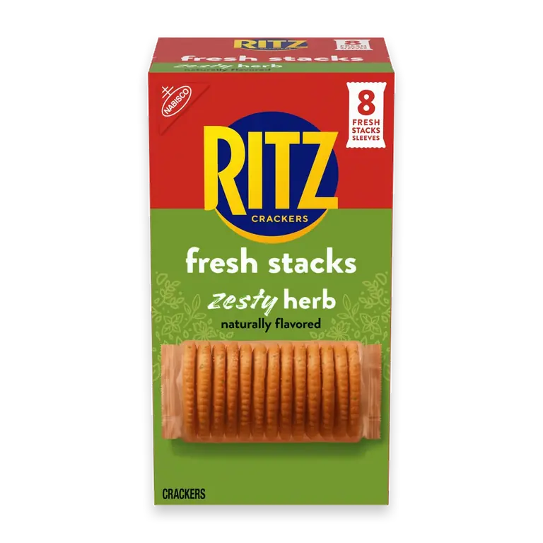 RITZ Fresh Stacks Zesty Herb Crackers