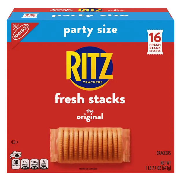 Original Crackers Fresh Stacks Party Size - 16 ct
