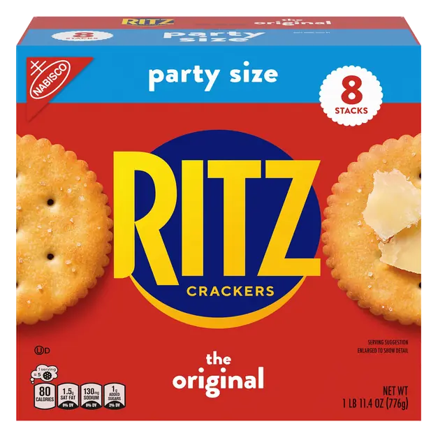 Original Crackers Stacks Party Size - 8 ct