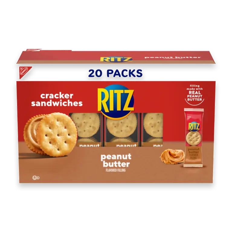 RITZ Peanut Butter Sandwich Crackers Multipack
