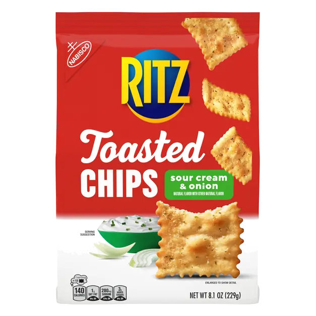 Sour Cream & Onion Toasted Chips