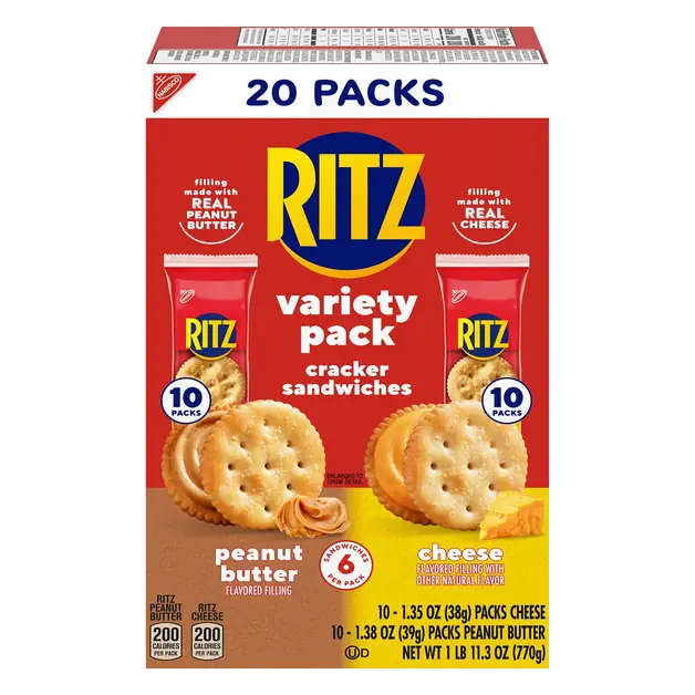 Variety Pack Cracker Sandwiches - 20 ct