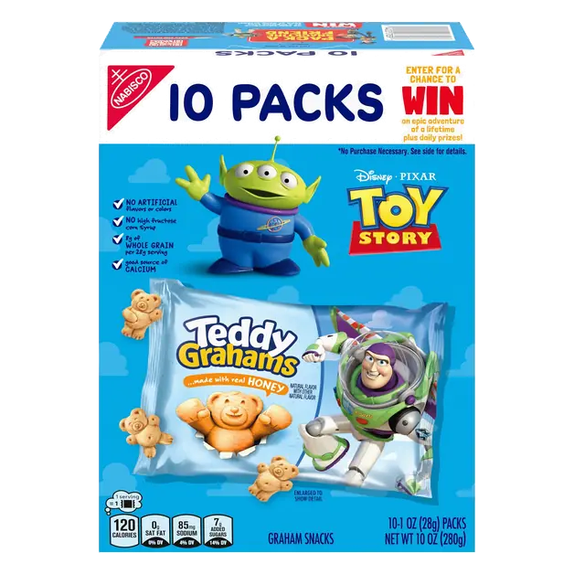 Honey Graham Snacks - 10 ct