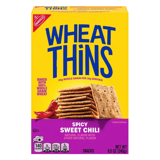 Limited Edition Spicy Sweet Chili Whole Grain Crackers