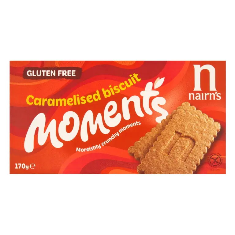 Gluten Free Caramelised Biscuit Moments 170g