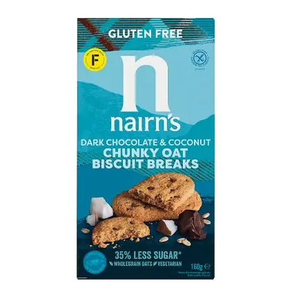 Gluten Free Chocolate Biscuit Breaks
