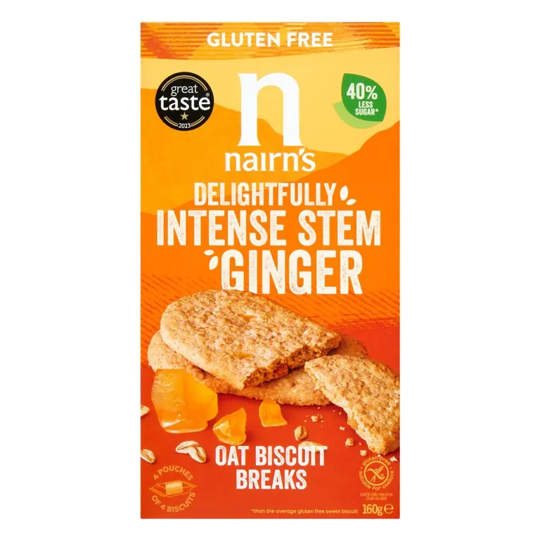 Gluten Free Ginger Biscuit Breaks