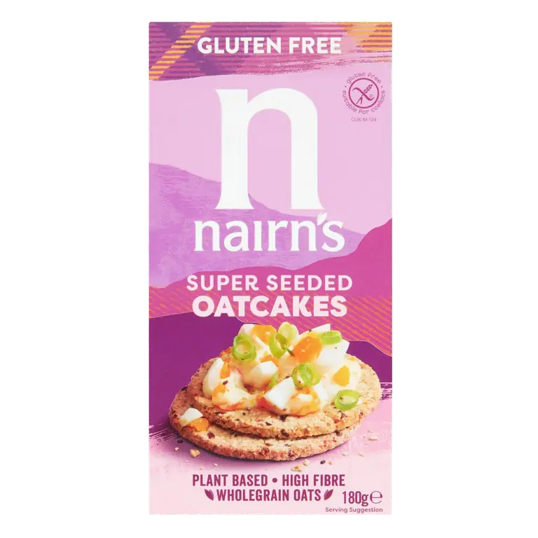 Gluten Free Super Seeded Oatcakes 180g