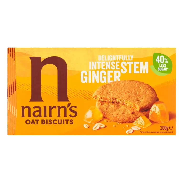 Stem Ginger Oat Biscuits