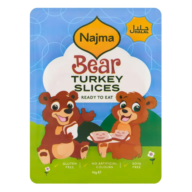 Bear Delicious Slices of Turkey Sausage x6 90g