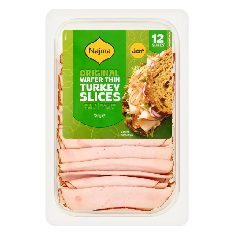 Najma Wafer Thin Turkey 125g