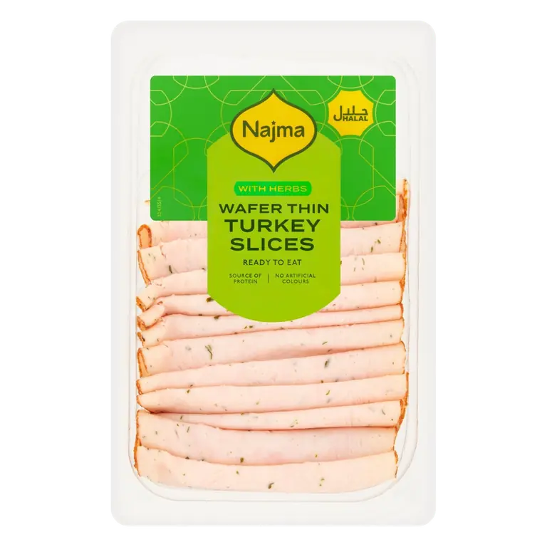 Wafer Thin Turkey Slices With Herbs
