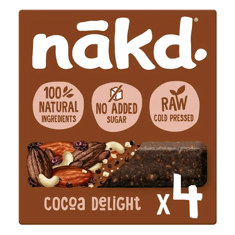 Cocoa Delight Fruit & Nut Bars 4x35g