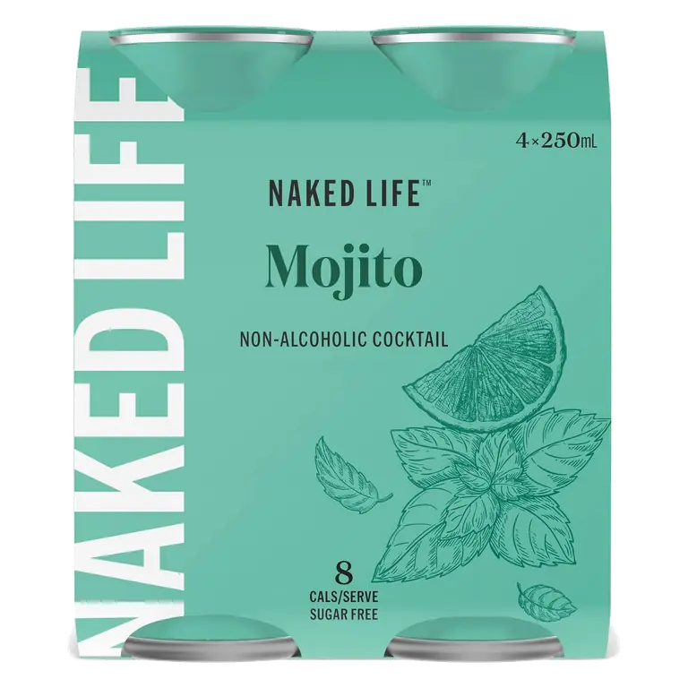 Non Alcoholic Mojito Cocktail Cans