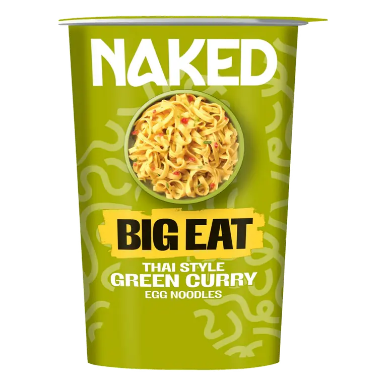 Noodle The Big One Egg Noodles Thai Green Curry 104g