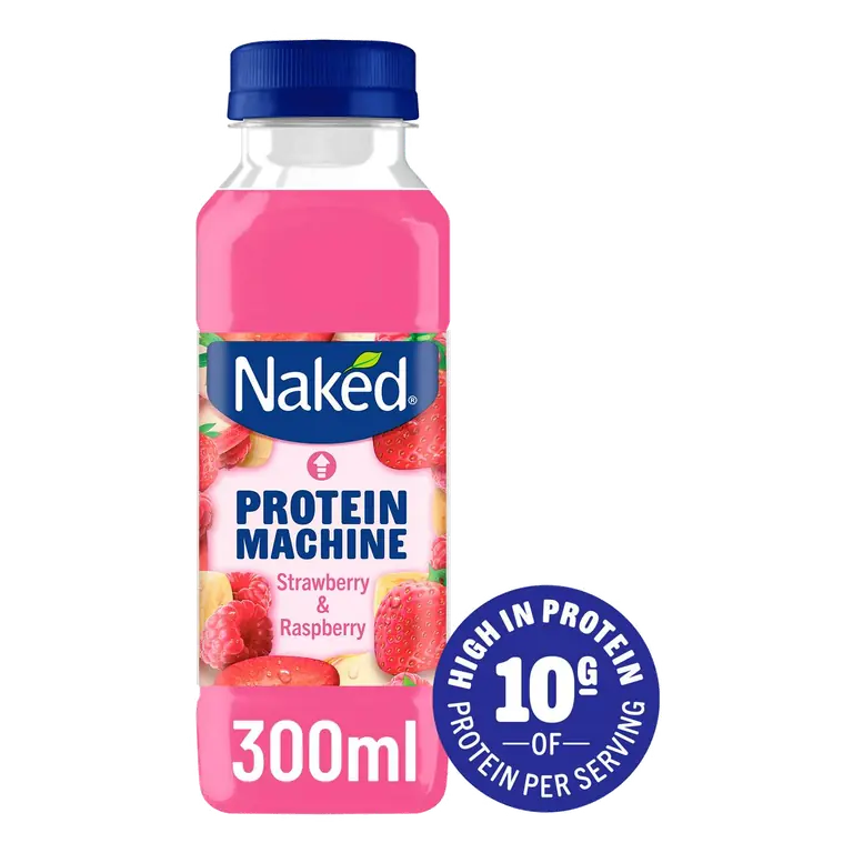 Protein Machine Strawberry & Raspberry Smoothie 300ml