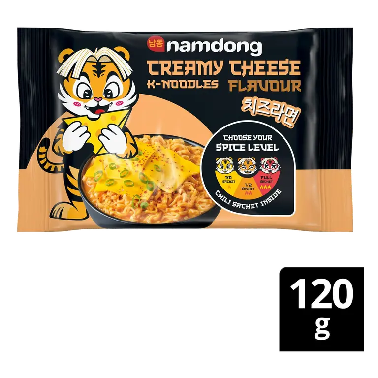 Namdong 120g Creamy Cheese Instant Noodles