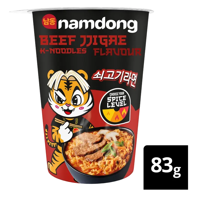 Beef Jiggae Instant Noodle Pot 84g