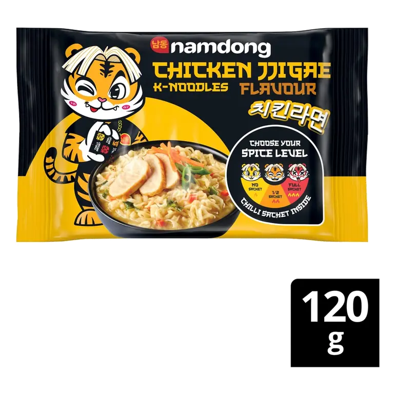 Chicken Jiggae Instant Noodle Block 120g