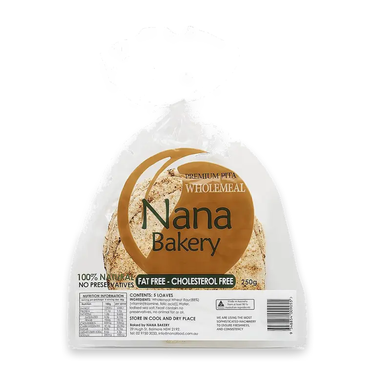 Premium Pita Bread Wholemeal