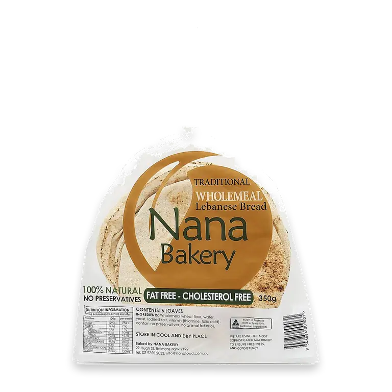 Traditional Lebanese Bread Wholemeal