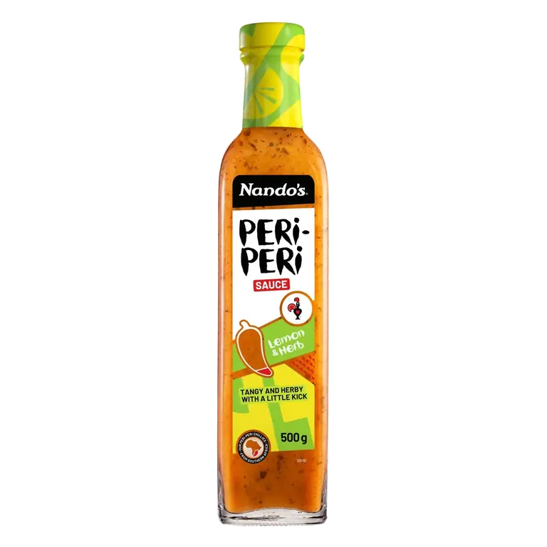Extra Mild Peri-Peri Sauce Lemon & Herb 500g
