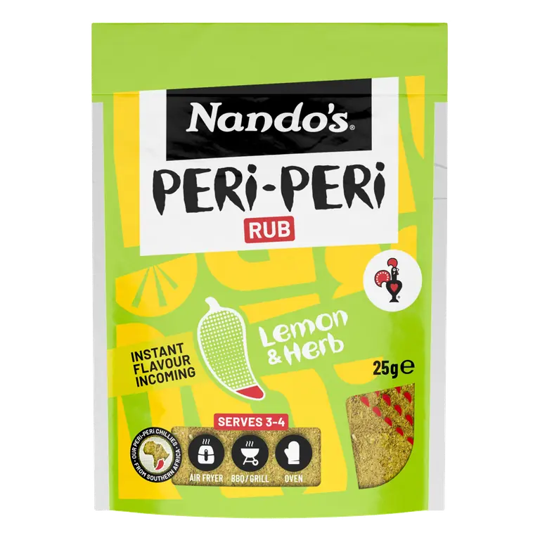 Nando's Lemon & Herb Peri-Peri Rub 25g