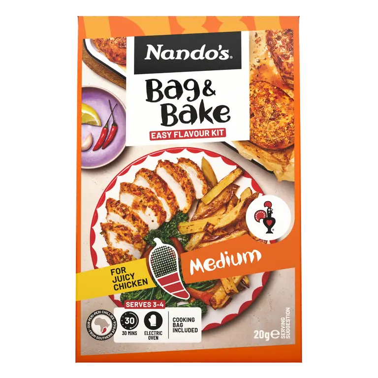 Nando's Medium Bag & Bake 20g