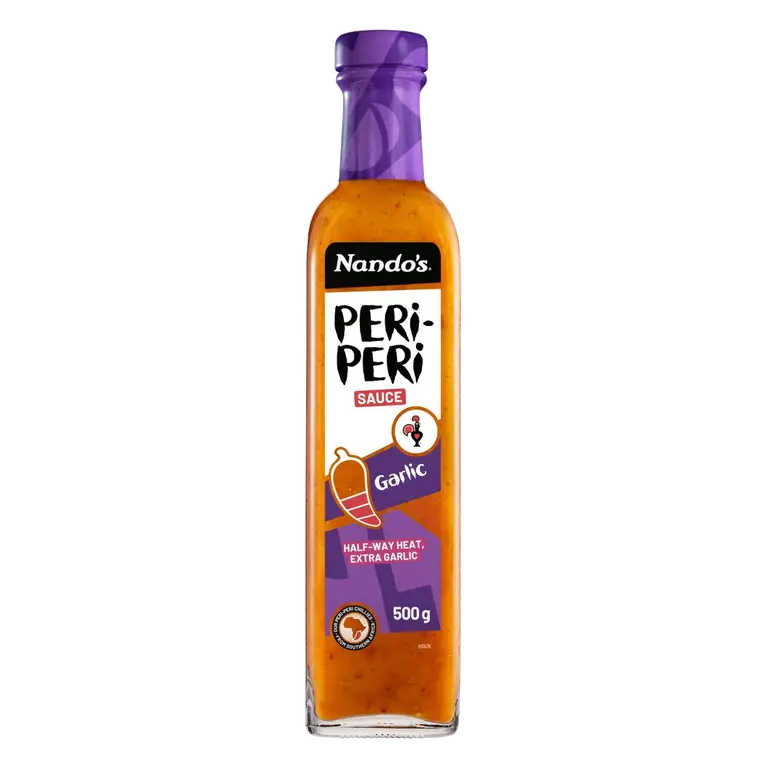 Medium Peri-Peri Sauce Garlic 500g