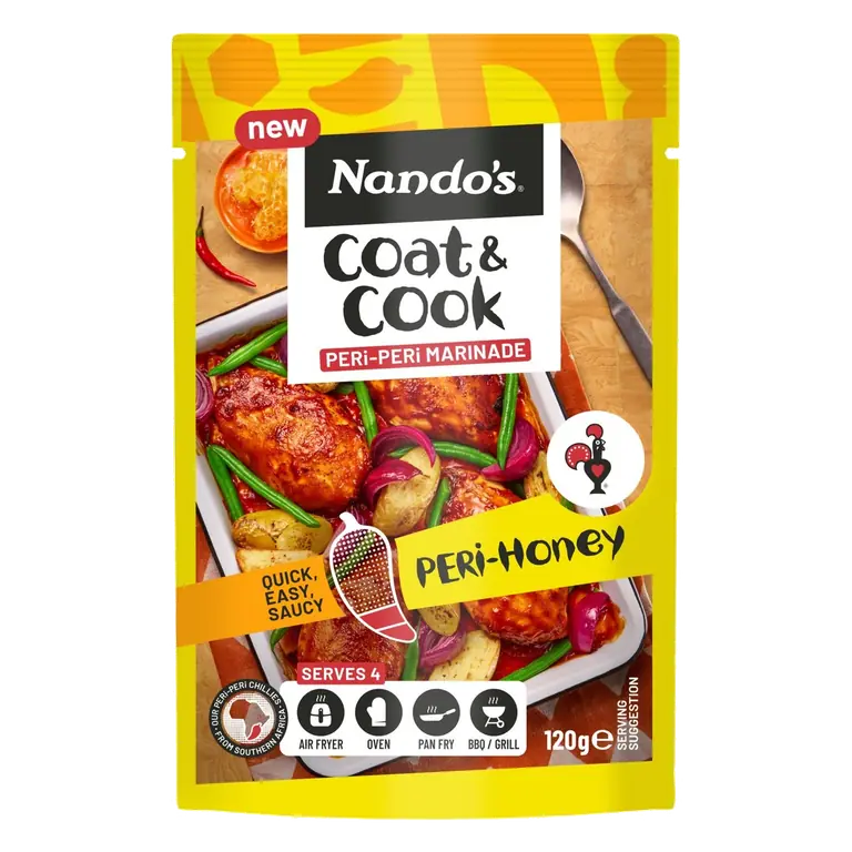 Peri-Honey Coat & Cook 120g