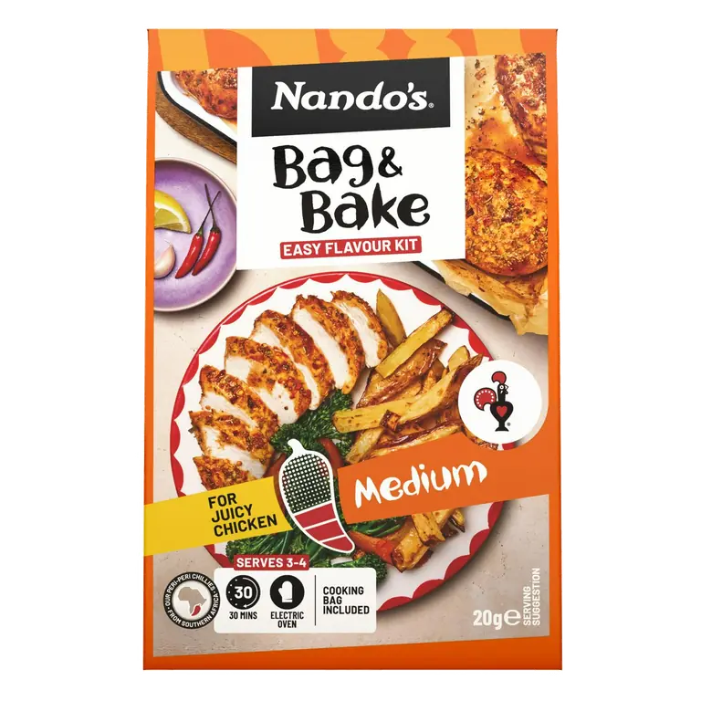 Peri-Peri Bag & Bake Medium 20g