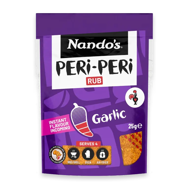 Peri Peri Rub Garlic Medium