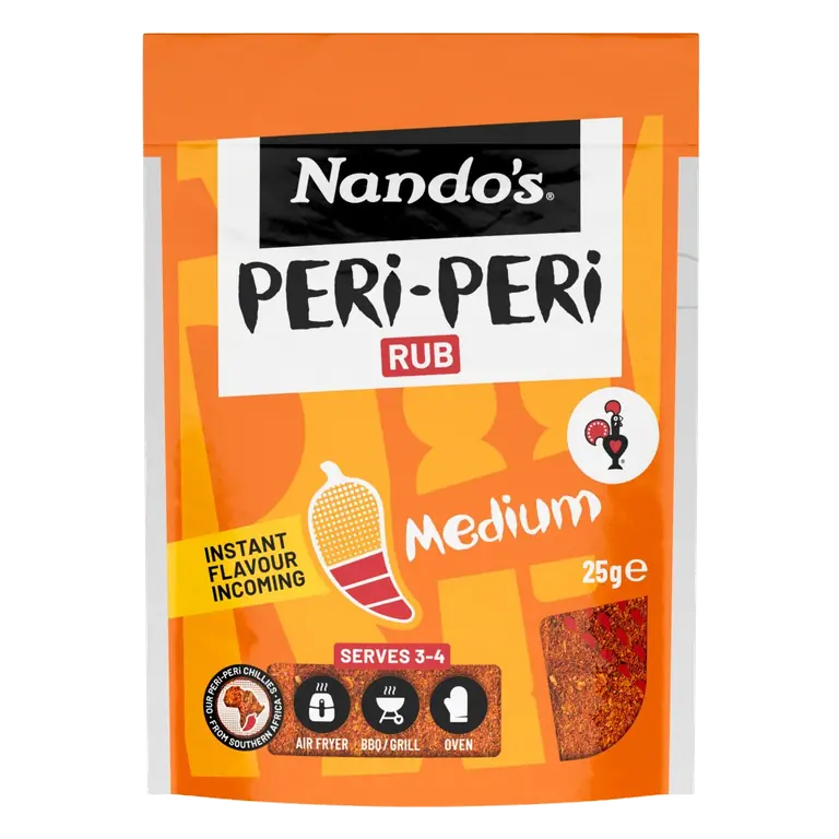 Peri-Peri Rub Medium 25g