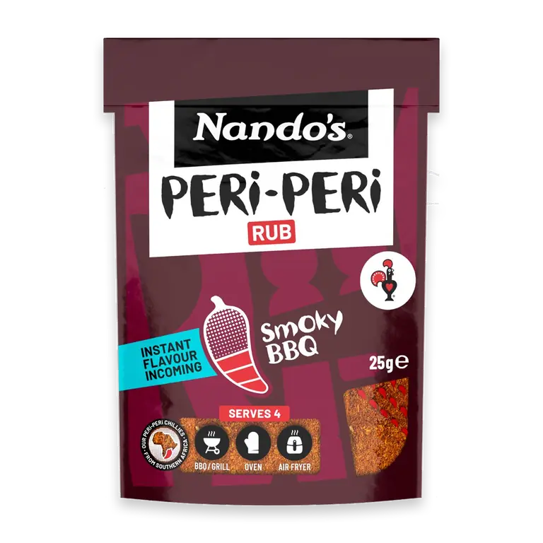 Peri Peri Rub Smokey BBQ Medium