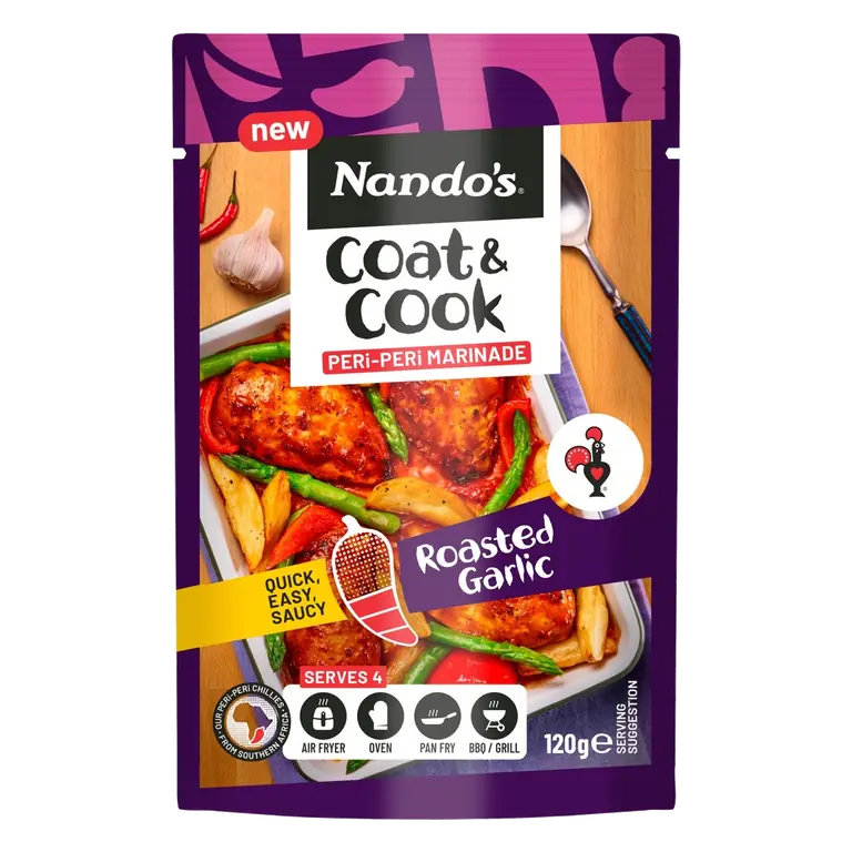 Roasted Garlic Coat & Cook 120g