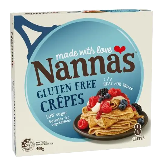Frozen French Style Crepes