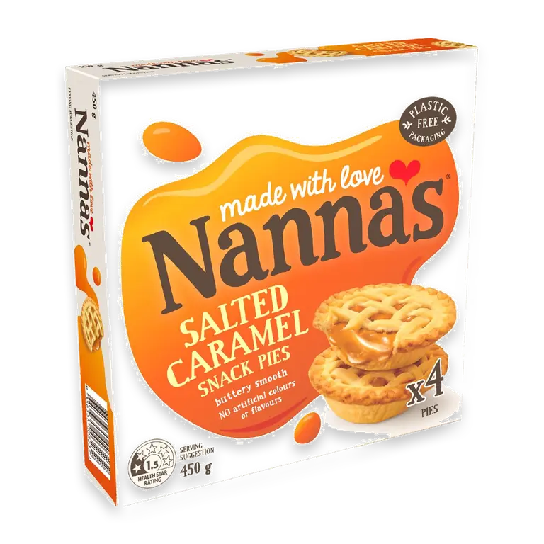 Salted Caramel Snack Pies