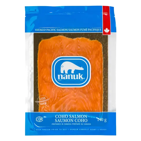 Frozen Coho Salmon Smoked 140 g