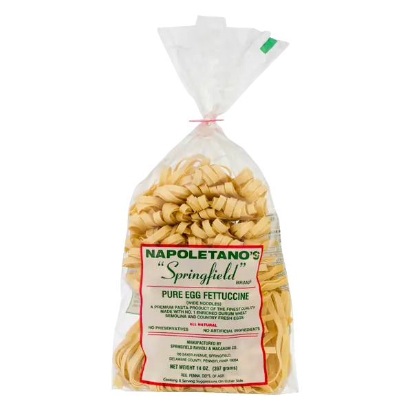 Springfield Pure Egg Fettuccine Pasta