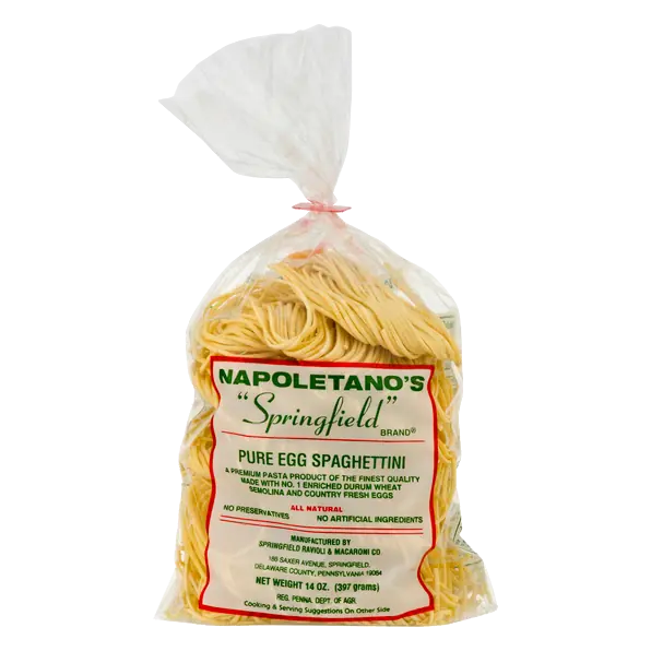 Springfield Pure Egg Spaghettini Pasta