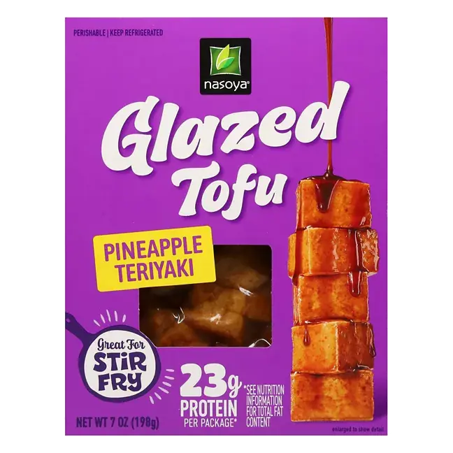Glazed Pineapple Teriyaki Flavored Tofu Kit