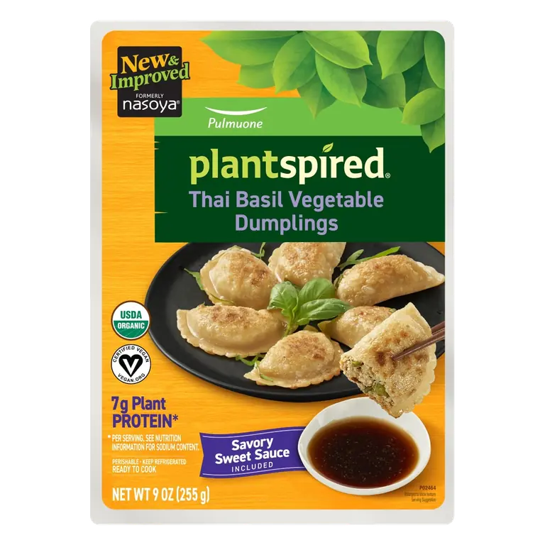 Organic Thai Basil Vegetable Dumplings