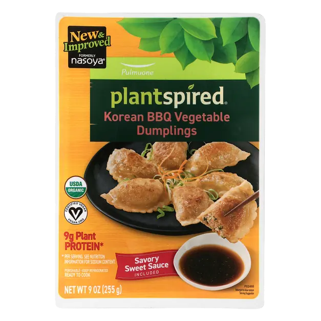 Organic Vegan Korean BBQ Vegetable Dumplings