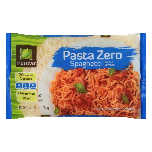Pasta Zero Gluten Free Vegan Spaghetti Shaped Shirataki Fresh