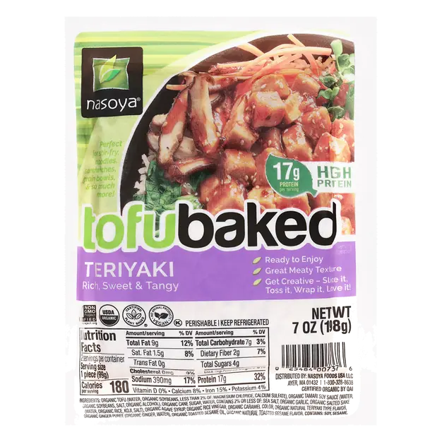 Plantspired Organic Teriyaki Tofu Baked