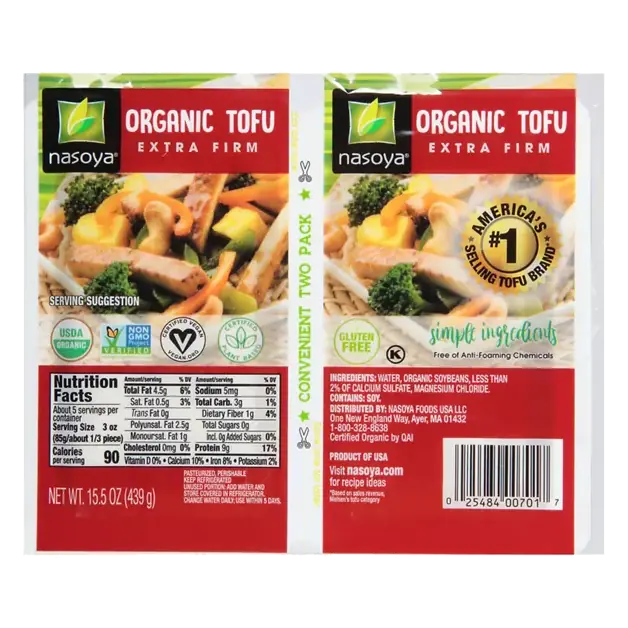 Tofu, Extra Firm, Organic, Two Pack
