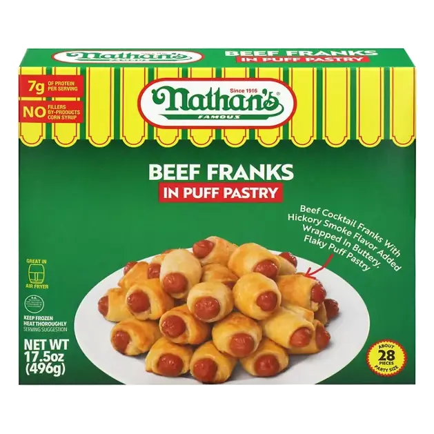 Beef Franks in Puff Pastry