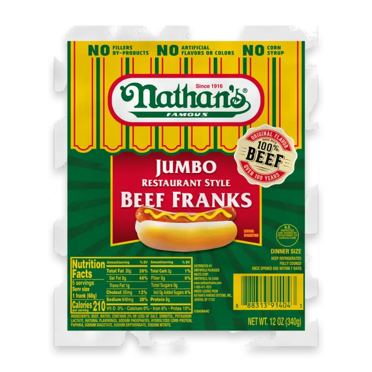 Jumbo Restaurant Style Beef Franks