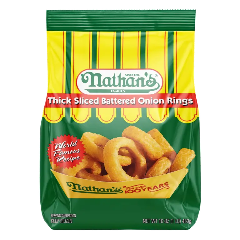 Thick Sliced Battered Onion Rings