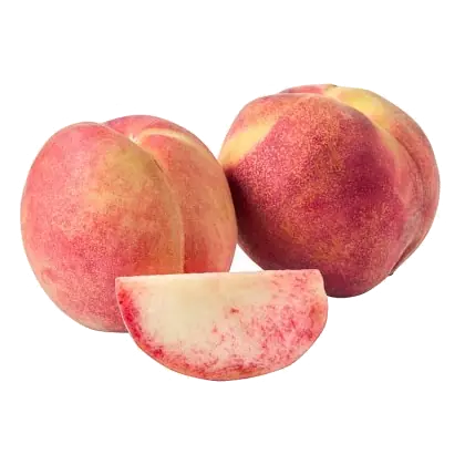Ripe White Peaches